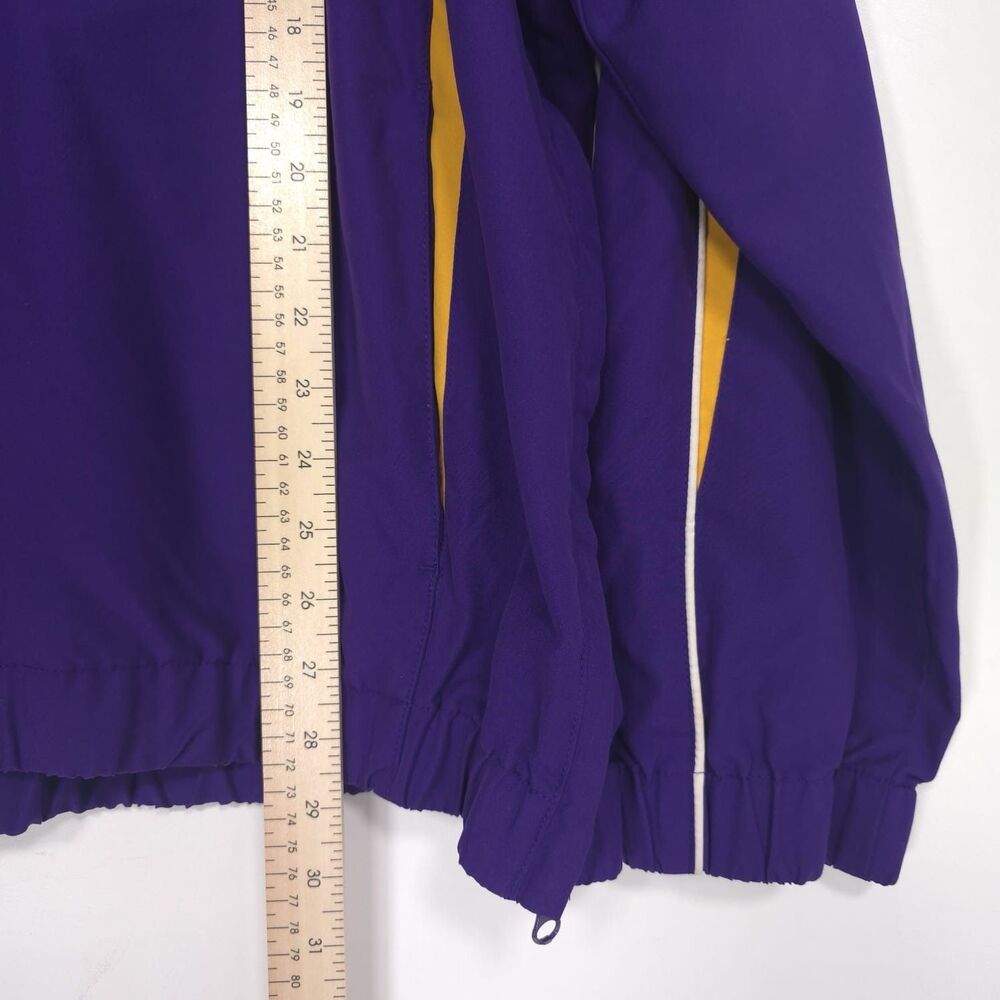 Minnesota Vikings NFL Team‎ Apparel Size XL Embroidered Pullover Jacket Vintage - Picture 5 of 10